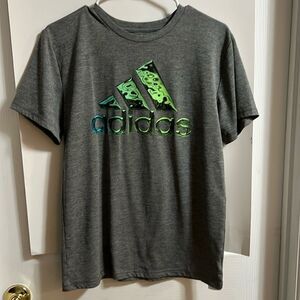 Adidas size youth large (14/16) gray shirt.